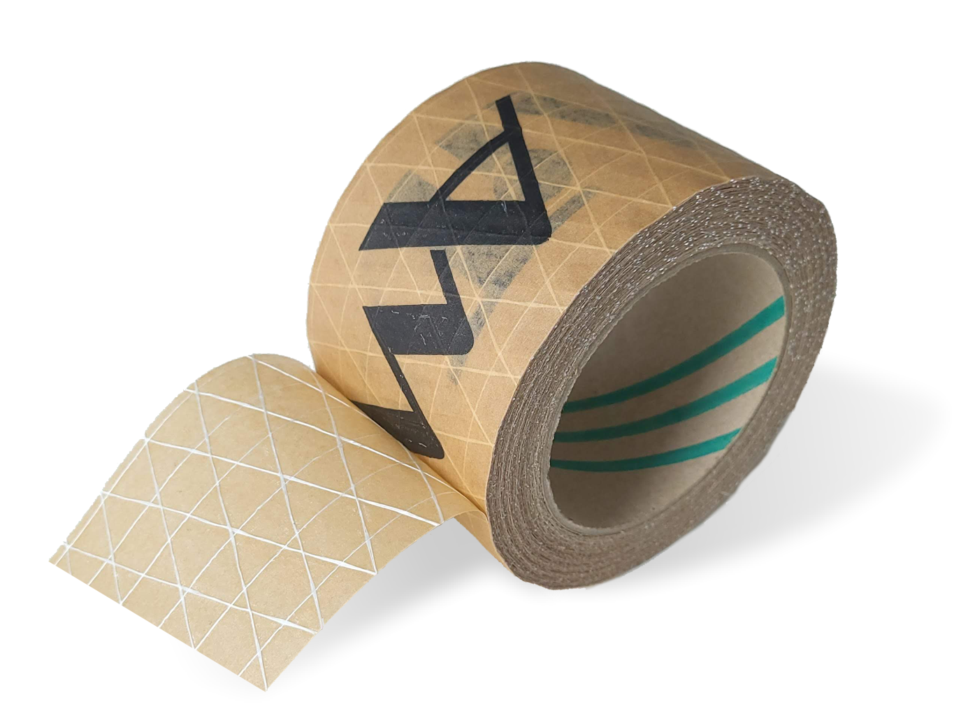 Paper adhesive tapes, Rhomboidal Reinforced Paper adhesive tapes, Rhomboidal Reinforced